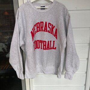 Vintage Jansport MINT Condition Nebraska Football Sweatshirt 2XL